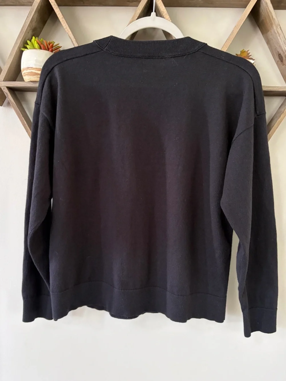 J. Crew Cotton/cashmere sweatshirt. Women’s size small.